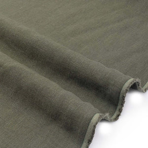 linen fabric olive heavy linen sand washed pure linen fabric collection
