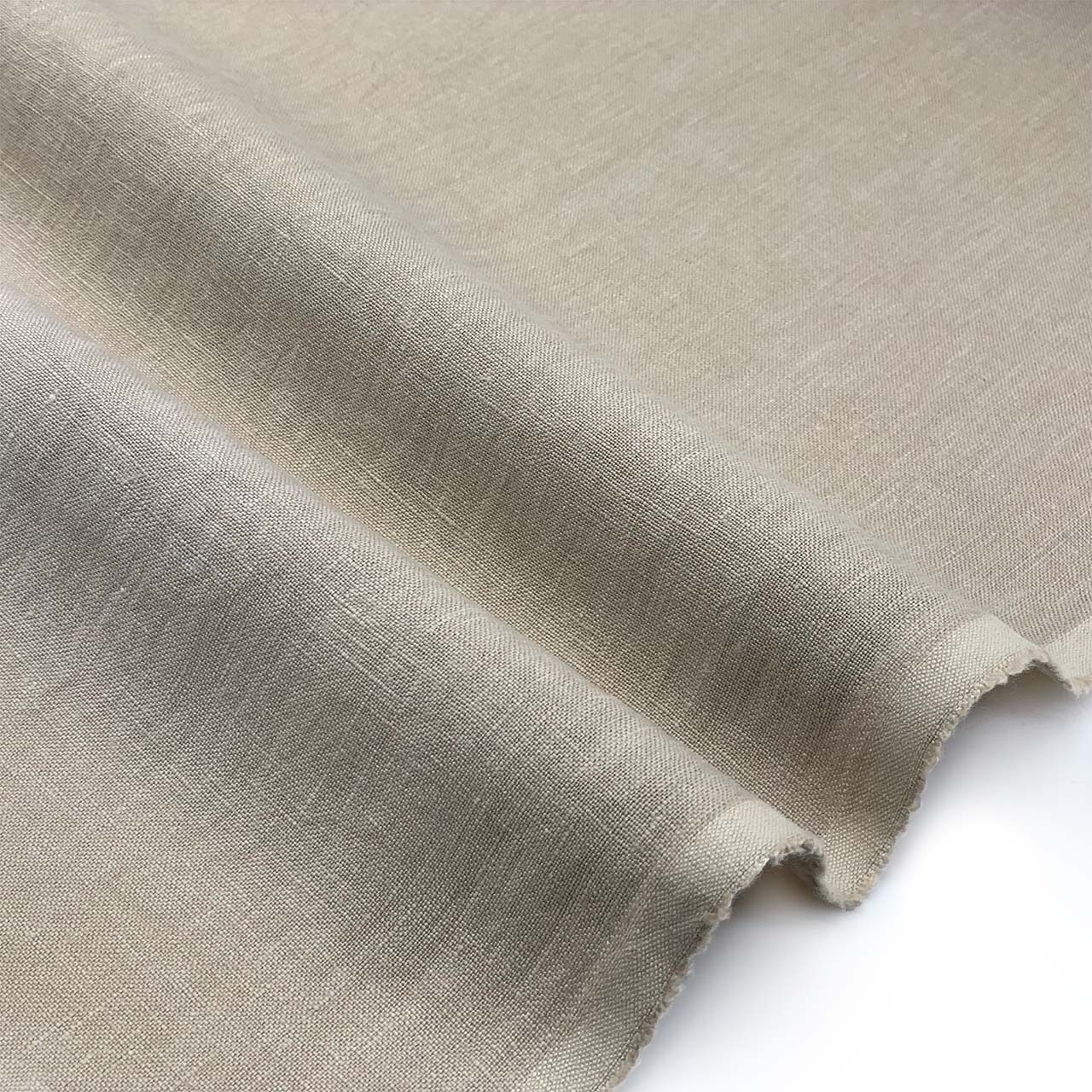 linen fabric pebble beige heavy linen sand washed pure linen fabric collection