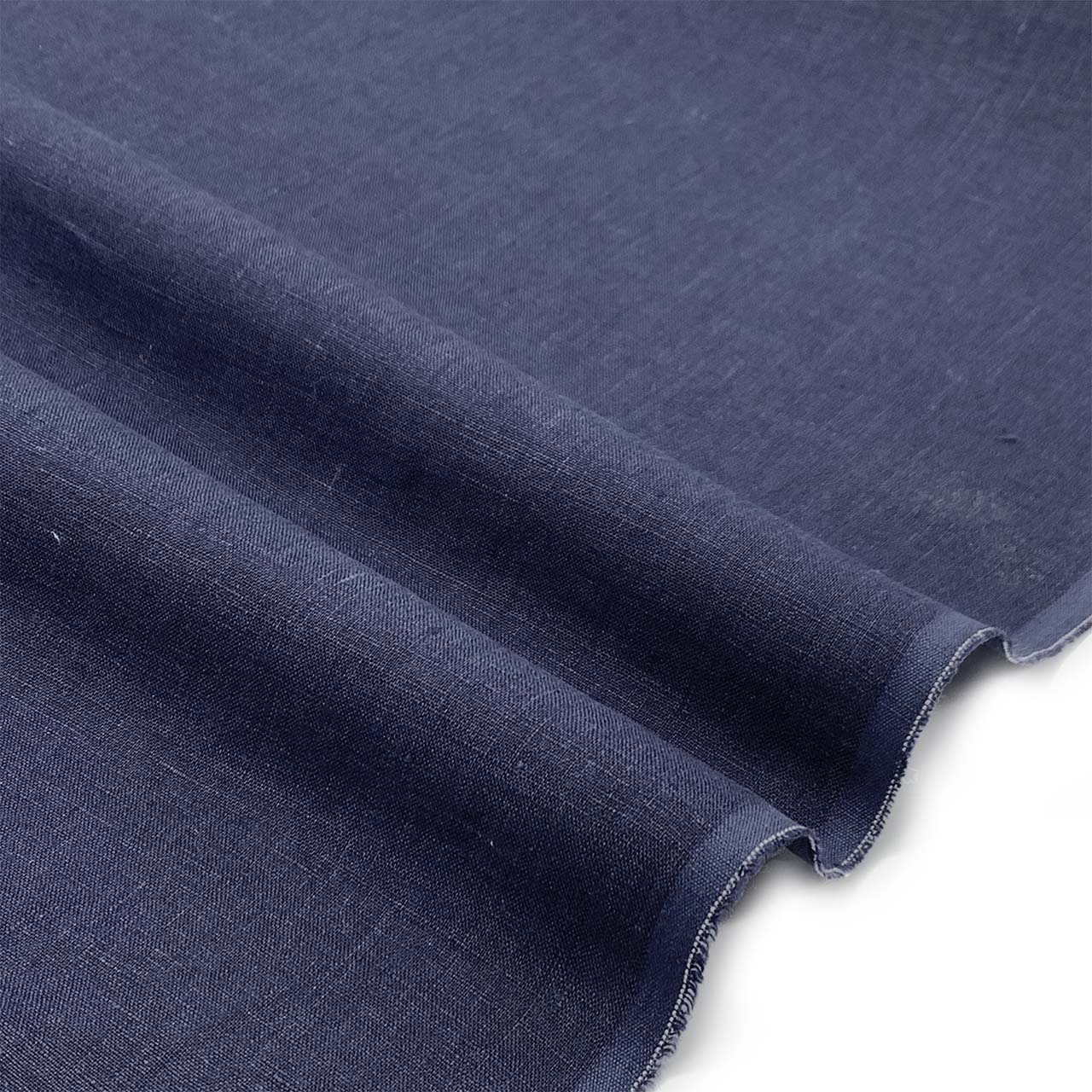 Linen Sandwashed | Navy – Fabric Collection