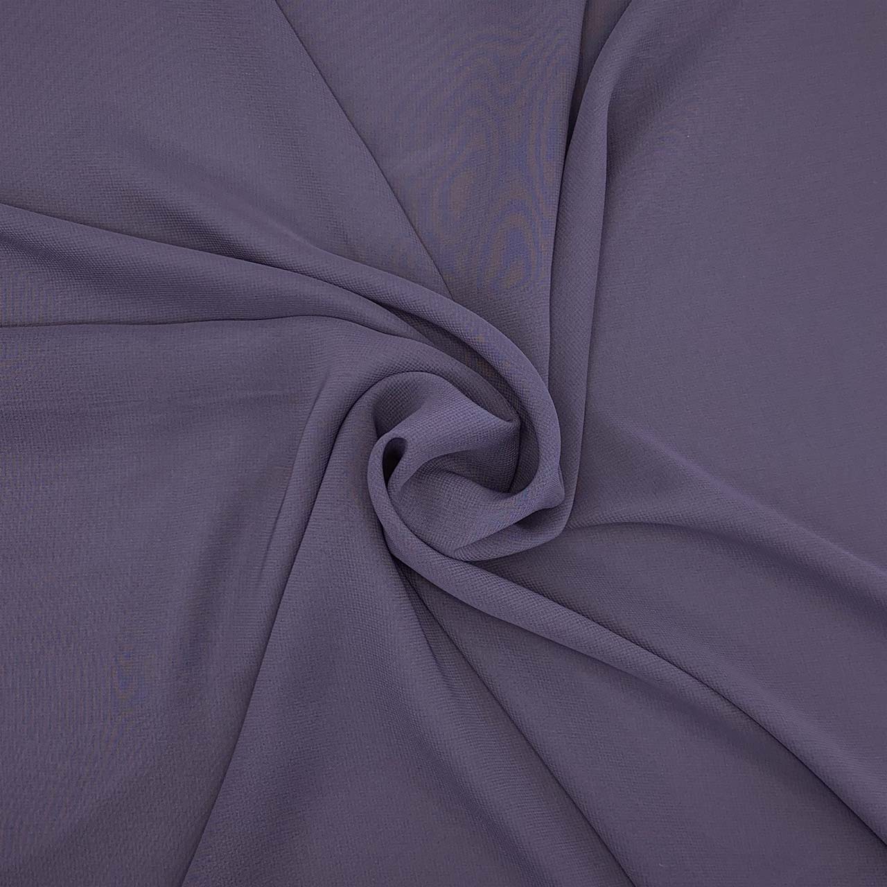 polyester chiffon blue steel fabric