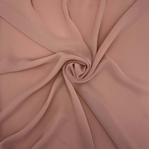 Dusty chiffon fabric, lightweight and soft premium polyester with flowing texture - Fabric Collection