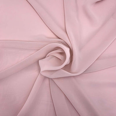 polyester chiffon primrose pink fabric