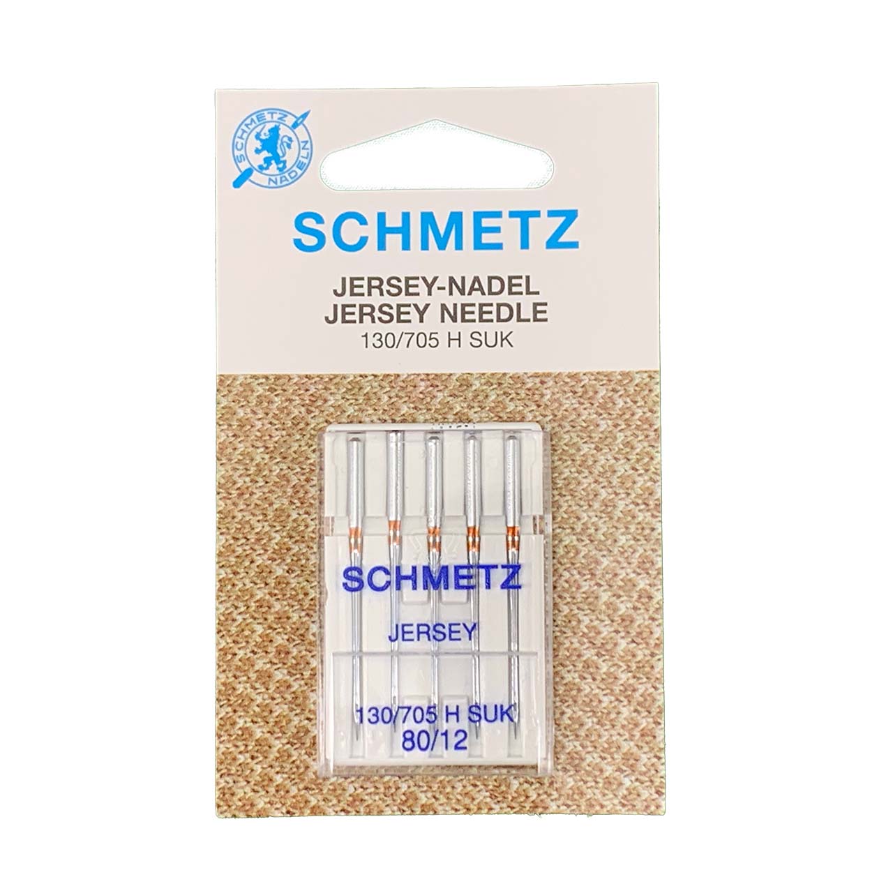 Schmetz Jersey Ball Point Sewing Machine Needle 80/12