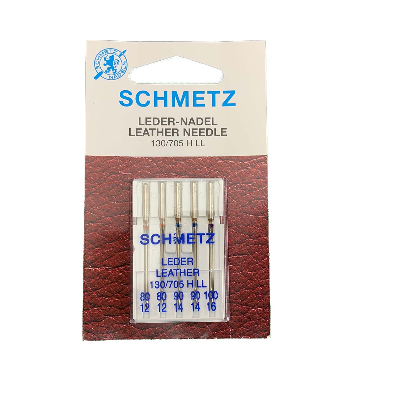 Schmetz Leather Sewing Machine Needle Assorted Sizes