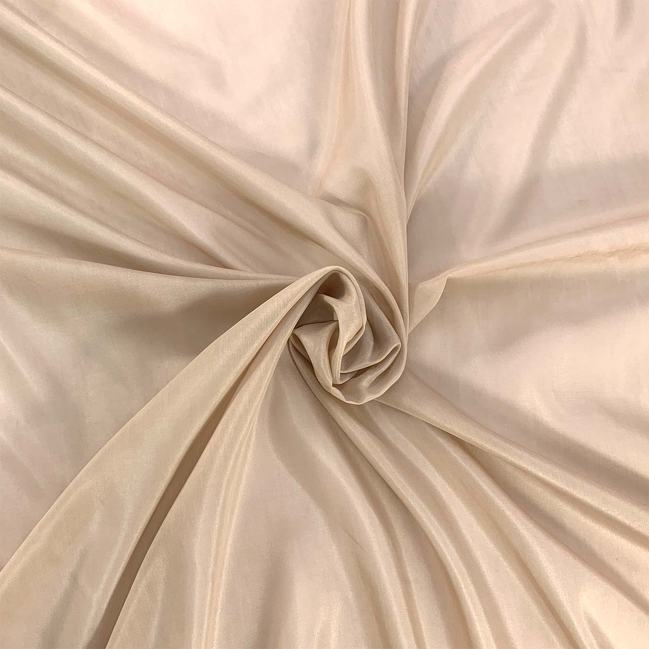 almond silk cotton blend fabric almond cotton silk voile - Fabric Collection