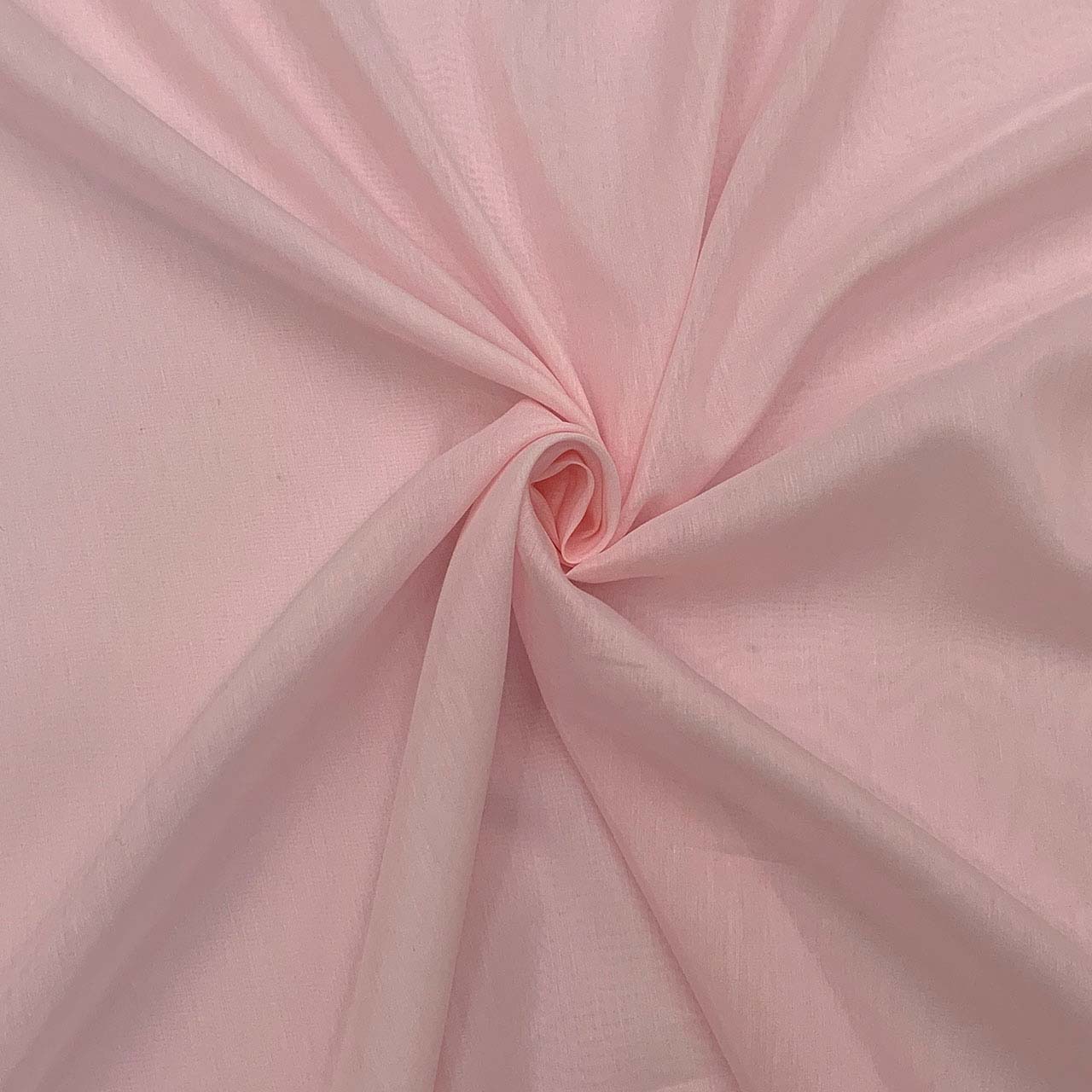 pink silk cotton blend fabric pink voile -Fabric Collection