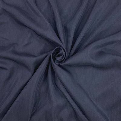 silk cotton fabric ink navy voile fabric collection
