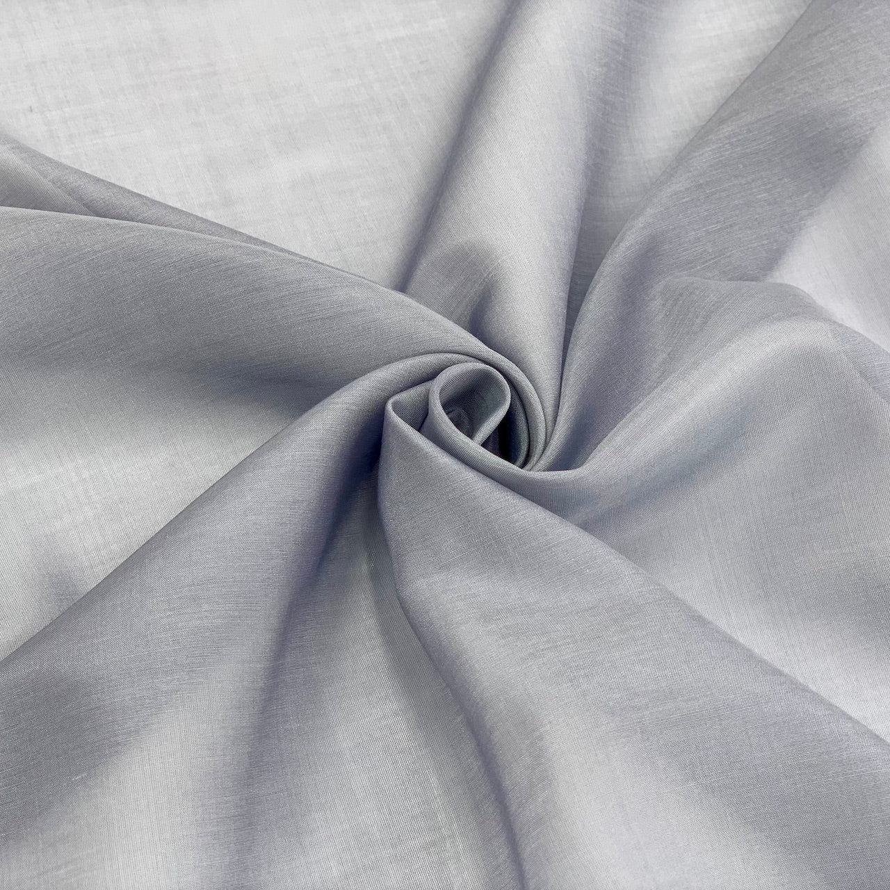 silk cotton fabric silver grey voile fabric collection