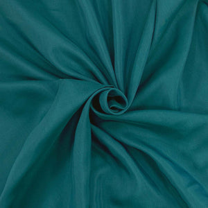 silk cotton fabric teal voile fabric collection