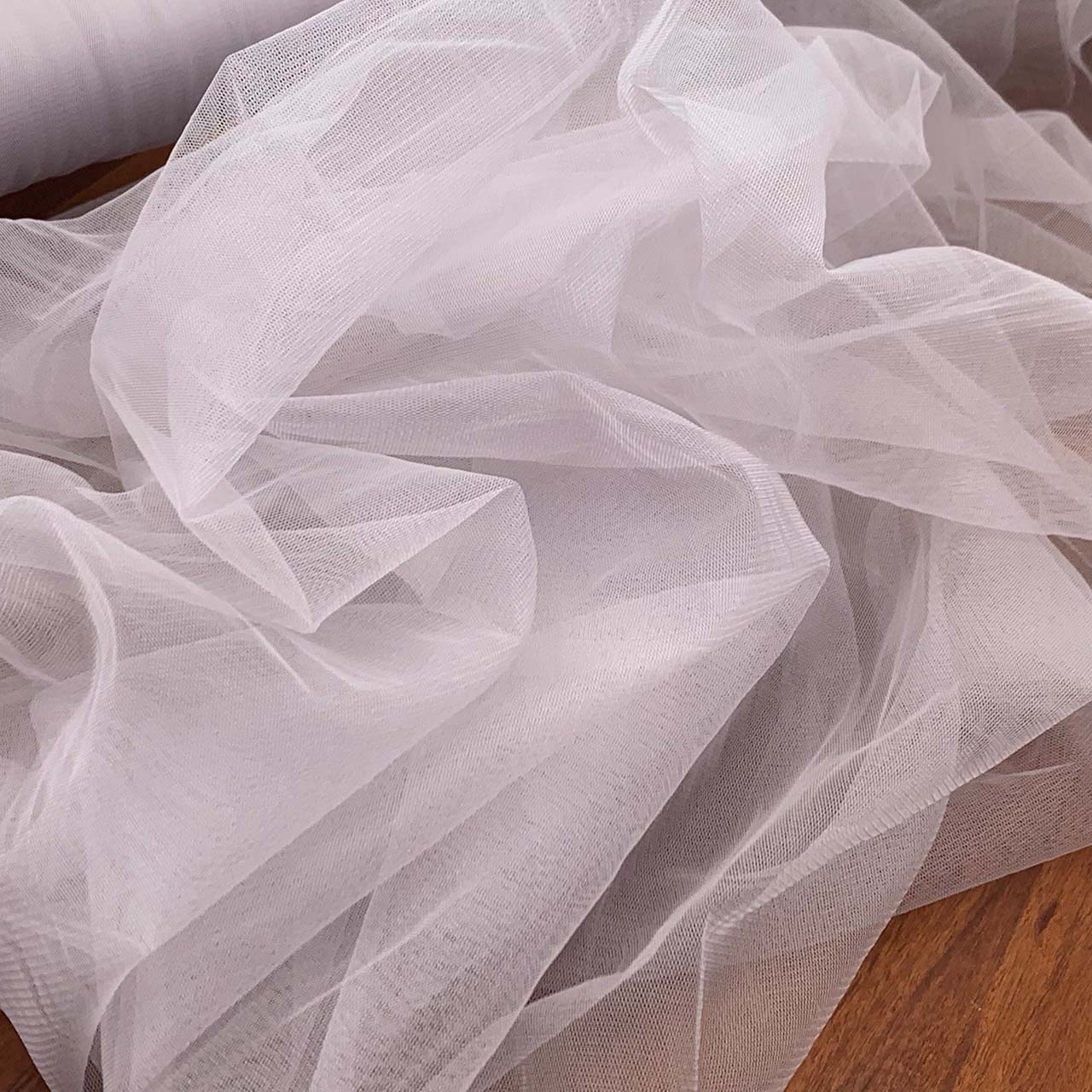 Bridal tulle veil tulle oyster fabric collection